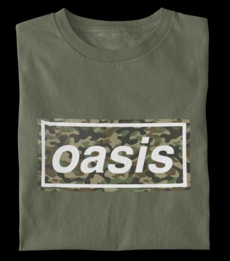 Oasis Camo (Military Green T-Shirt)