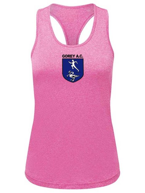 Women’s Gorey Athletics Performance Slim Racerback Training Vest (3 Colours)