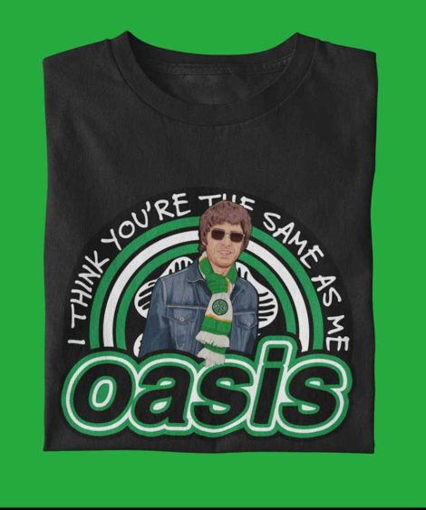 Noel Gallagher Celtic - Kids T-Shirt (Multi Colours Available)