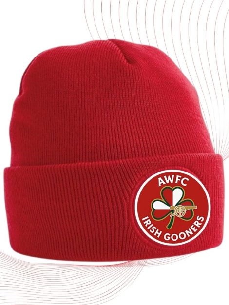 AWFC Irish Gooners Beanies (Multiple Colour Choices)