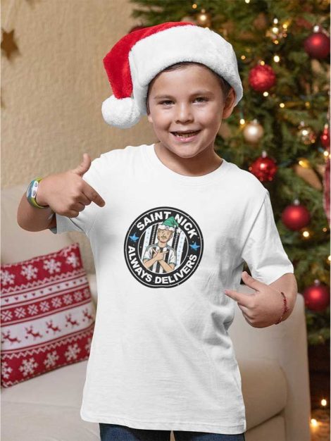 KIDS - Newcastle - Saint Nick – T-Shirt (multiple colour choices)