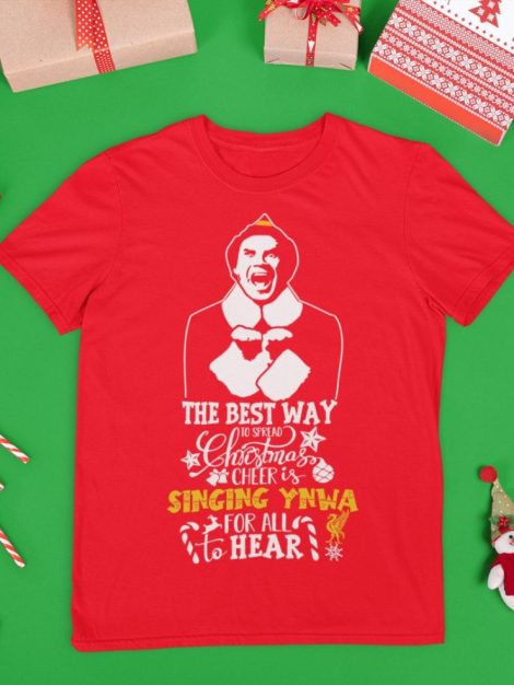 Liverpool Christmas - T-Shirt (In 2 Liverpool Colours)