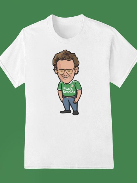 Fuck Ronaldo - Republic Of Ireland Adult T-Shirt (multi colours)