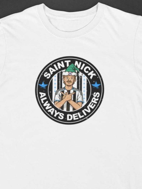 Newcastle United -  Nick Woltemade - Christmas T-Shirt