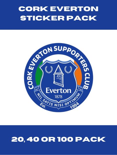 Cork Everton Sticker pack