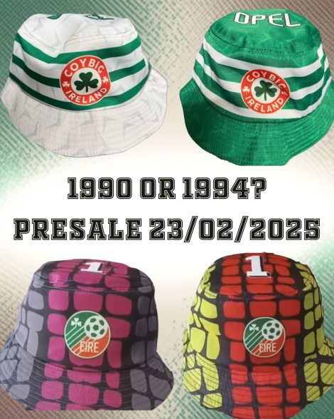 Republic Of Ireland - Retro Bucket hat (4 choices)