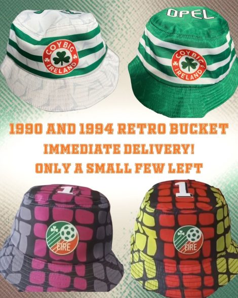 Republic Of Ireland - Retro Bucket Hat (4 choices)