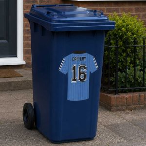 Personalised Dublin GAA house and wheelie bin stickers