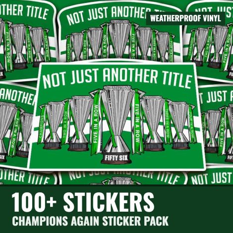 Champions Again Celtic FC Sticker Pack (100+)