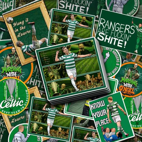 Know Your Place – Glasgow Derby Sticker Pack (100+)