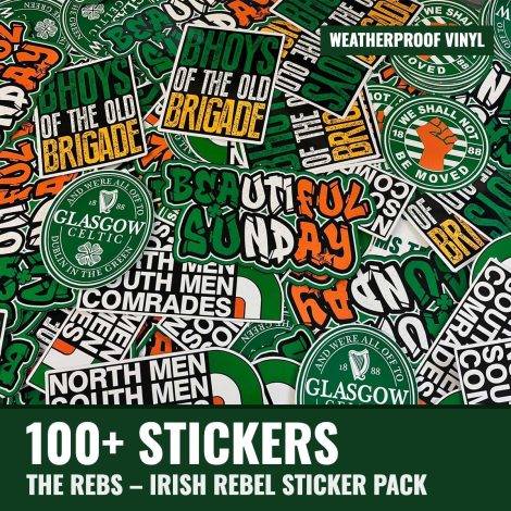 The Rebs – Glasgow Celtic Irish Rebel Sticker Pack (100+)